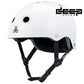 Triple Eight Deep Cover Skateboard Helmet White