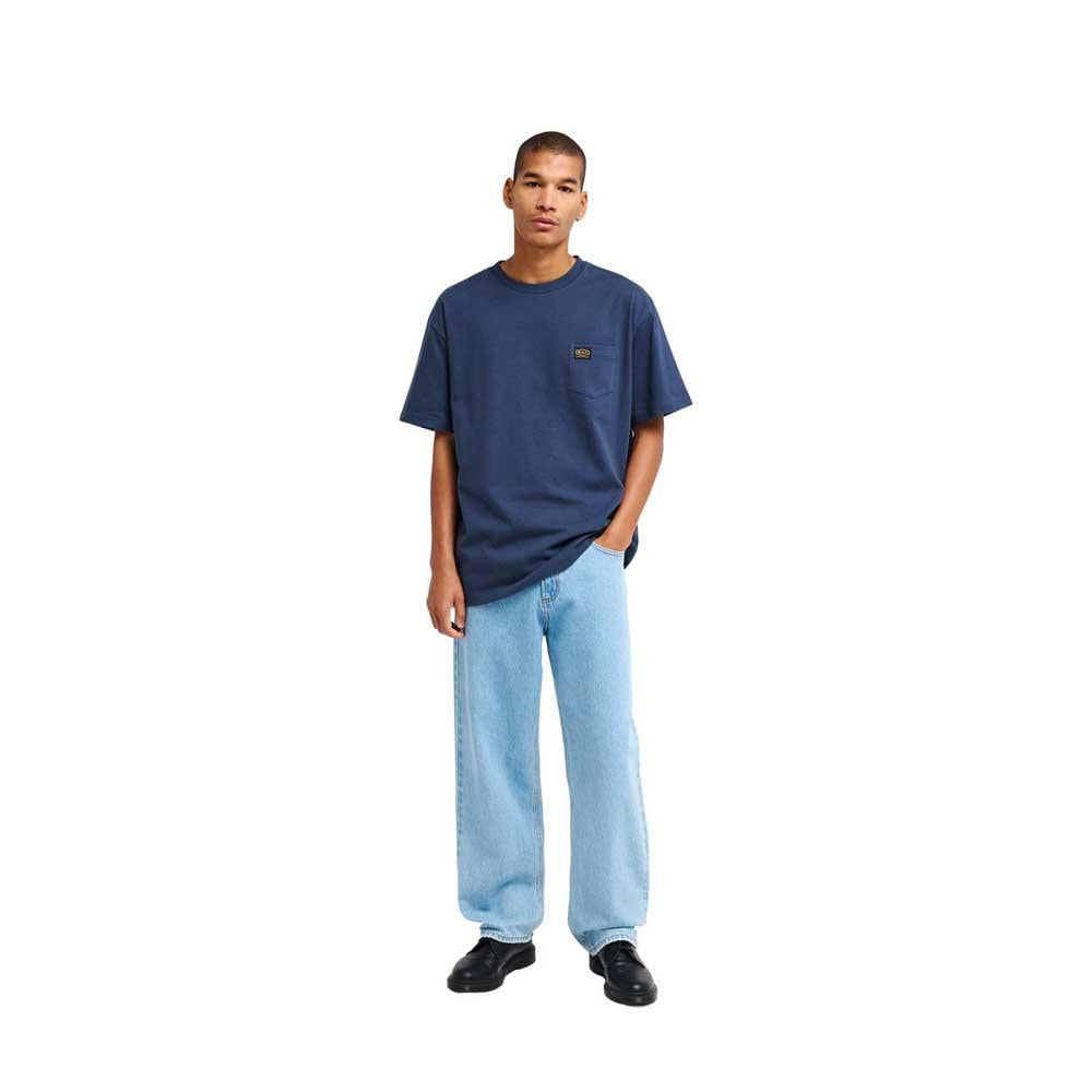 RVCA Skate Denim 5 Pocket Jeans Bleach Wash