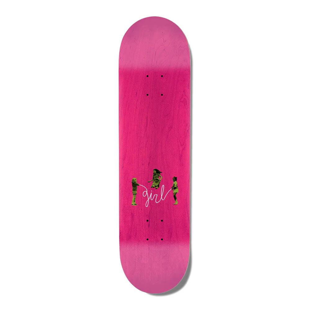 Girl Skateboards Schoolyard Niels Bennett Skateboard Deck Green 8.25"
