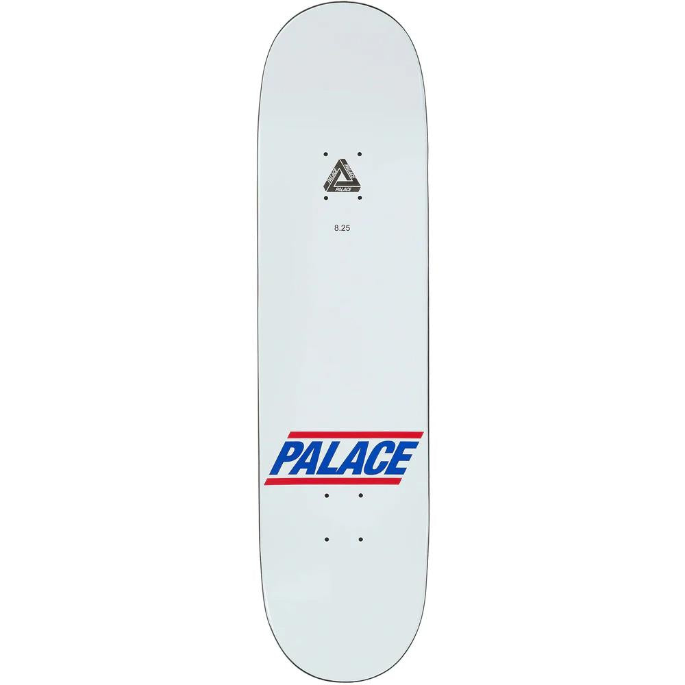 Palace Skateboards Jahmir Brown S41 Holiday 25 Pro White Skateboard Deck 8.25"