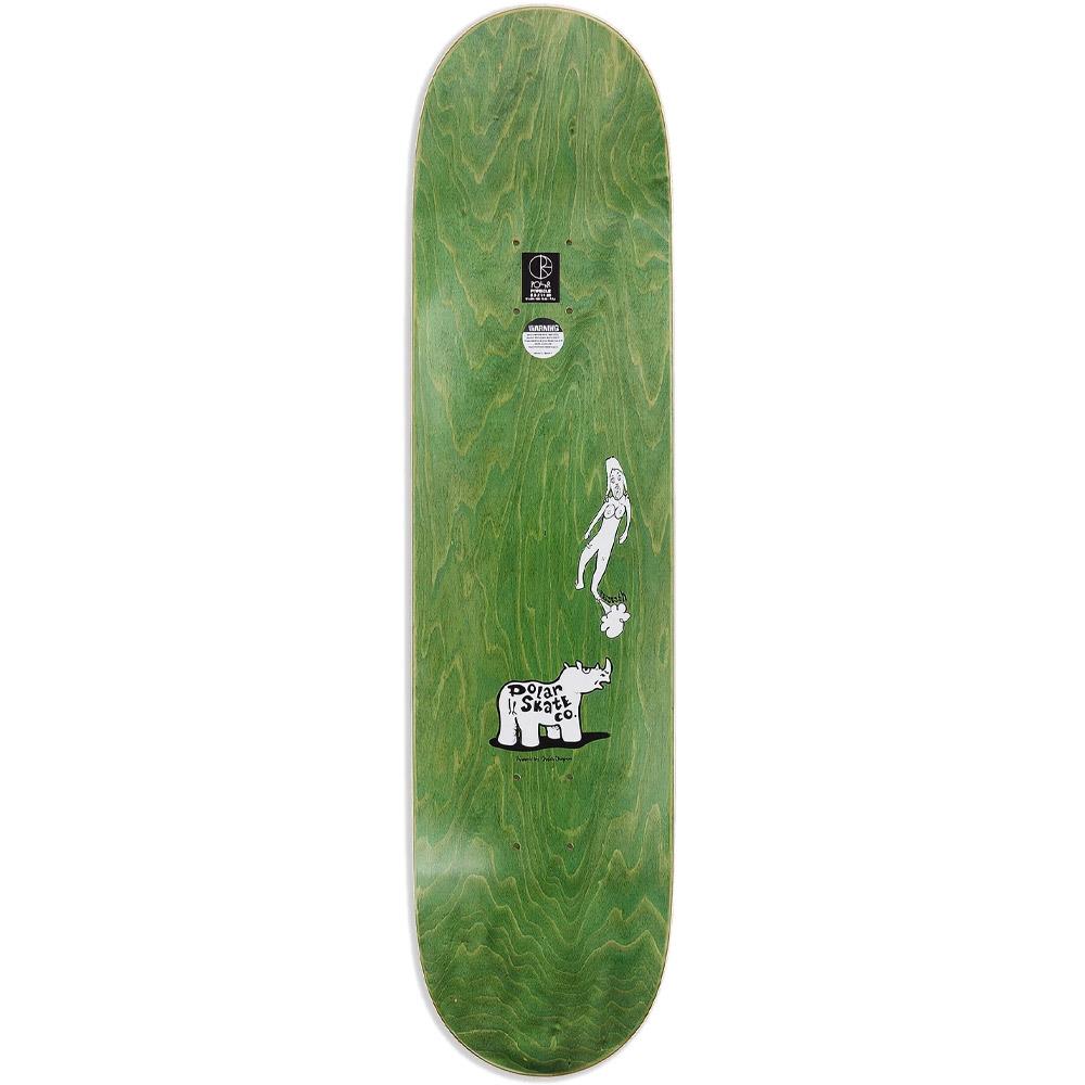 Polar Oski Barbara Skateboard Deck Blue 8.375"