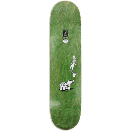 Polar Oski Barbara Skateboard Deck Blue 8.375"