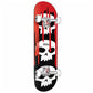 Zero 3 Skull Blood Resin7 Black Dipped Complete Skateboard 8"