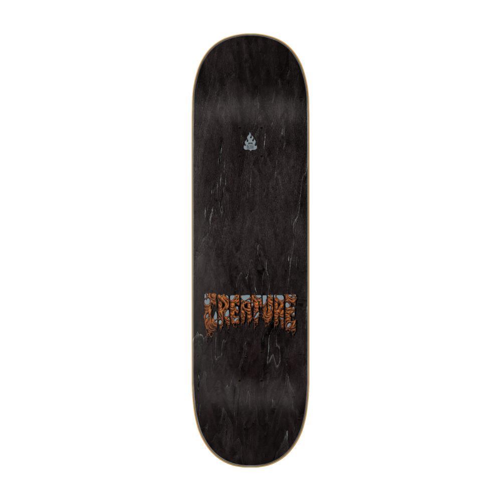 Creature Pro Baekkel Wasted Pro Orange Skateboard Deck 8.6"