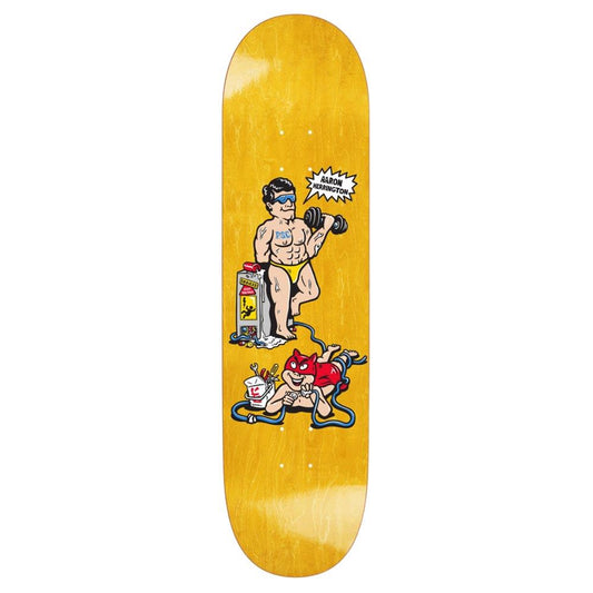 Polar Skateboards Aaron Herrington Pumping Iron Skateboard Deck 8.5"