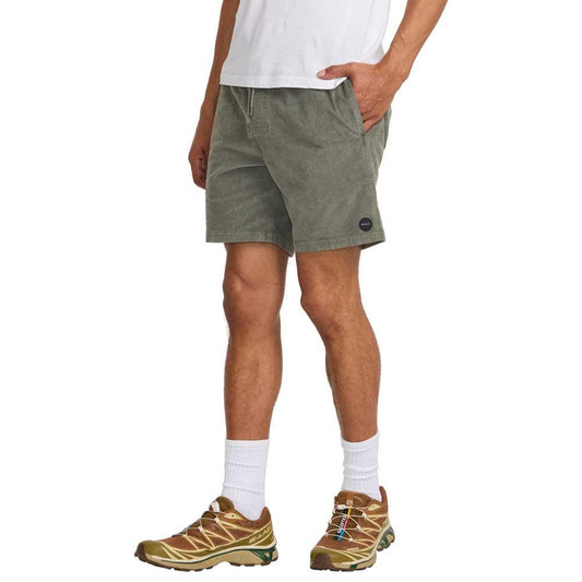 RVCA Escape Elastic Cord Shorts Sage Leaf