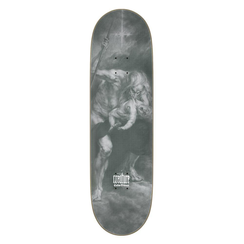 Creature Pro Skateboard Deck Provost Saturnas Offering Grey 8.80"