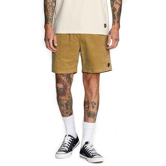 RVCA Escape Elastic Cord Shorts II Ochre