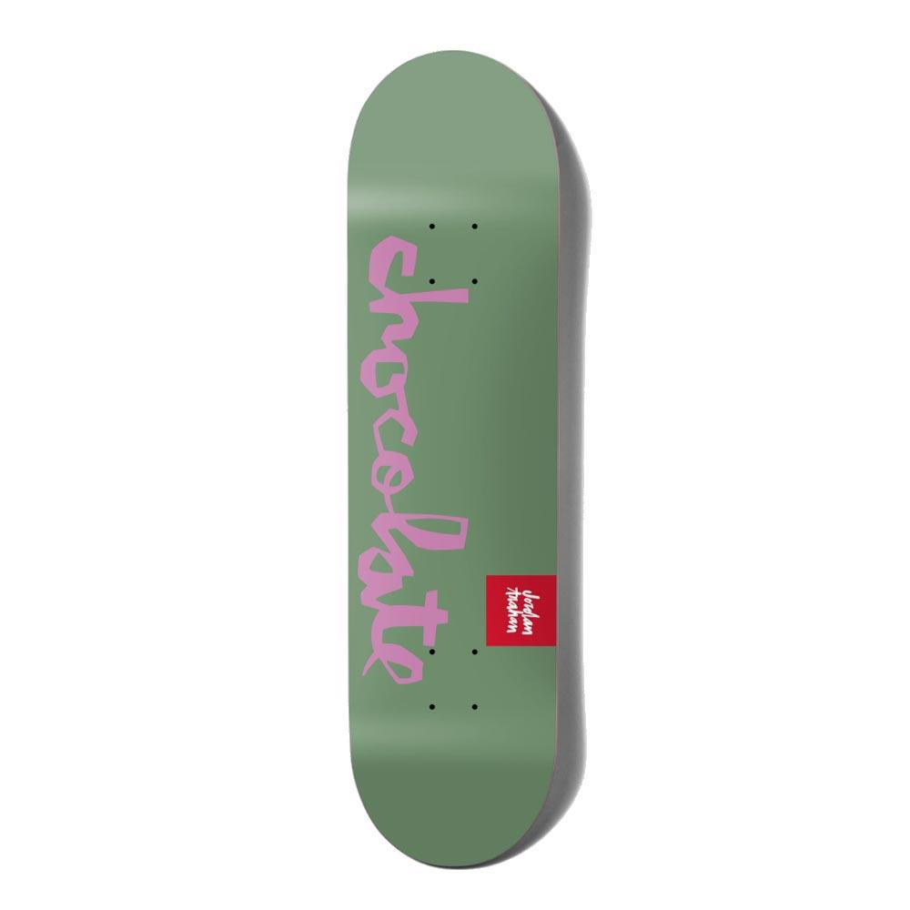 Chocolate Skateboard Deck Team Chunk Jordan Trahan Green 8.25"