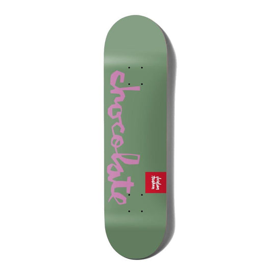 Chocolate Skateboard Deck Team Chunk Jordan Trahan Green 8.25"