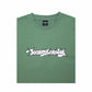 Baglady Supplies Bootleg Throw Up T-Shirt Sage Green