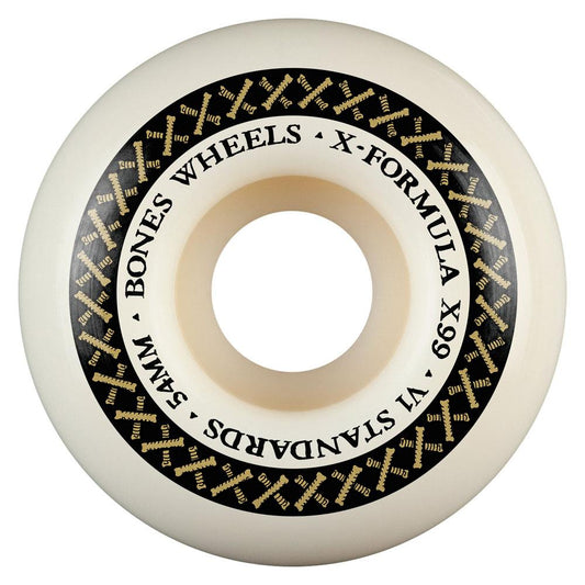 BONES Skateboard Wheels X-Formula V1 Standard SP26 54mm 99A
