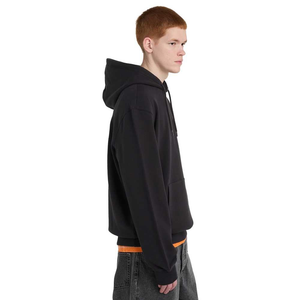 Element Timber Orbit Pullover Hooded Sweatshirt Off Black