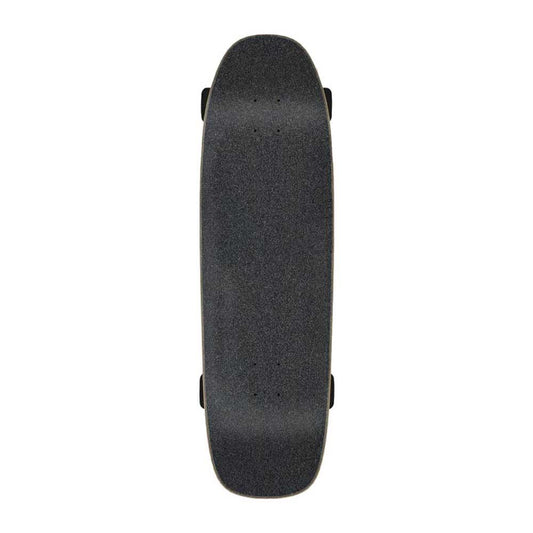 Santa Cruz Cruzer Complete Cruiser Skateboard Flame Ringed Dot Street Black/Red 8.4"