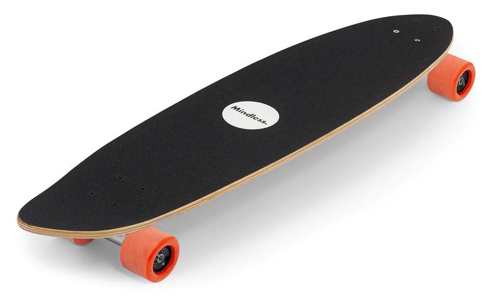 Mindless Swift Complete Pintail Longboard Skateboard Orange 36 x 8.5''