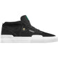 Emerica Footwear Pillar Black White Gold Skate Shoes