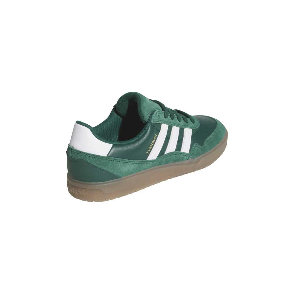 Adidas Skateboarding Tyshawn II Collegiate Green Feather White Gum 5 Skate Shoes