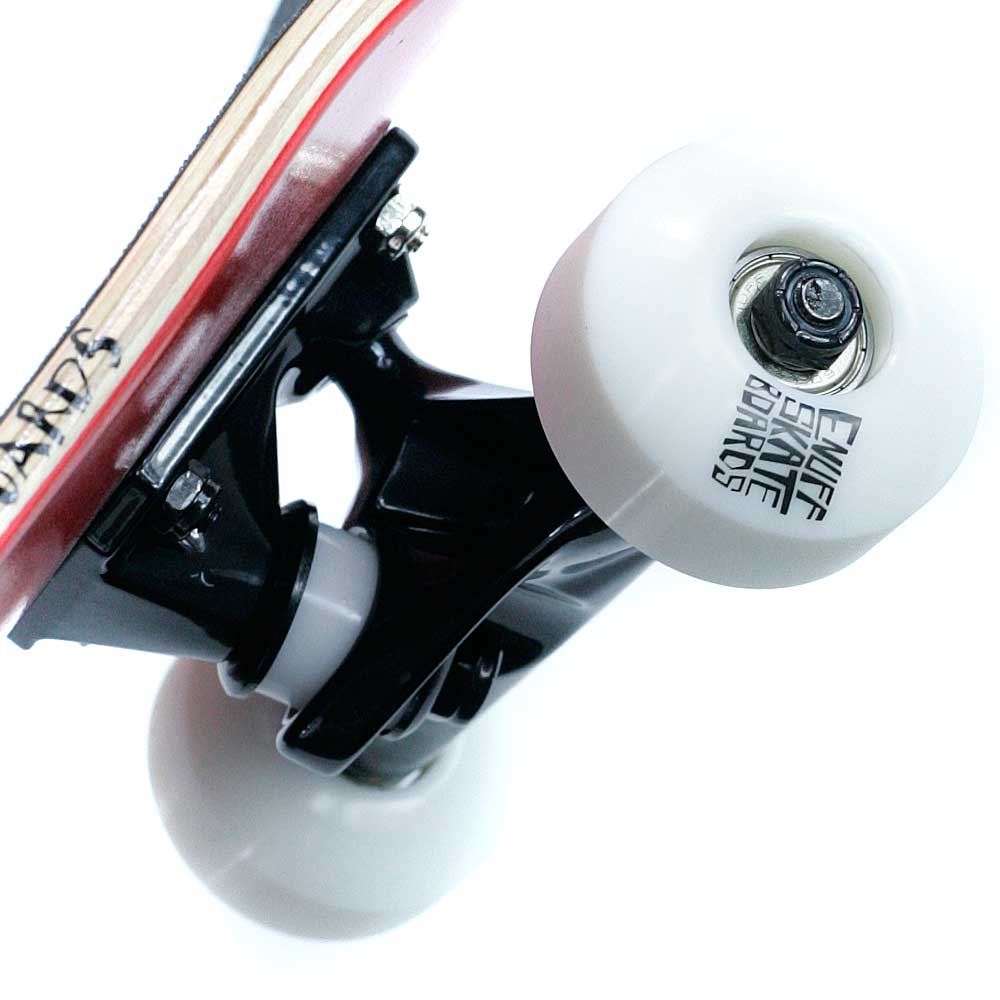 Enuff Skateboards Fade Factory Complete Skateboard Red 7.75"