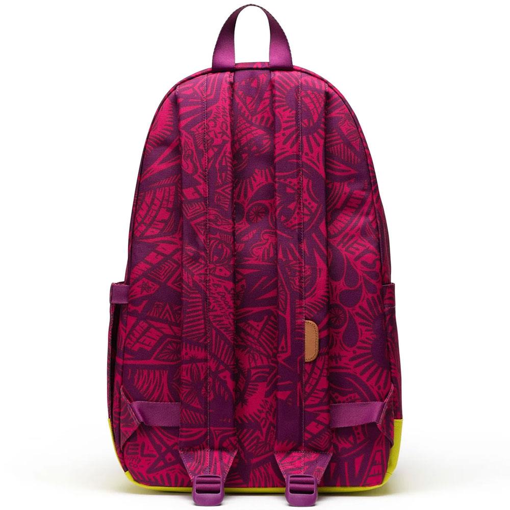 Herschel Heritage Thomas Campbell Backpack Hollyhock Green Primrose Pink