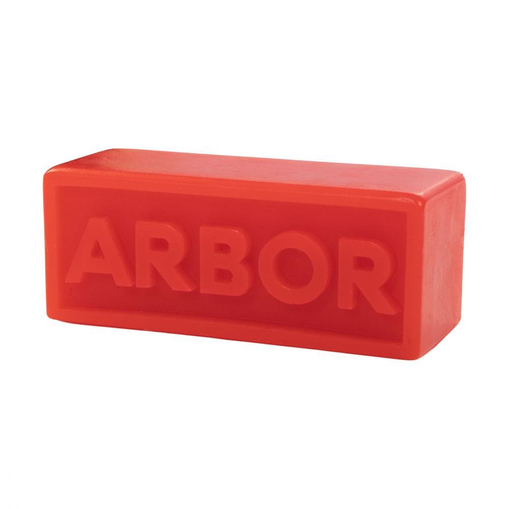 Arbor Accessories Skate Wax Red 100mm x 40mm