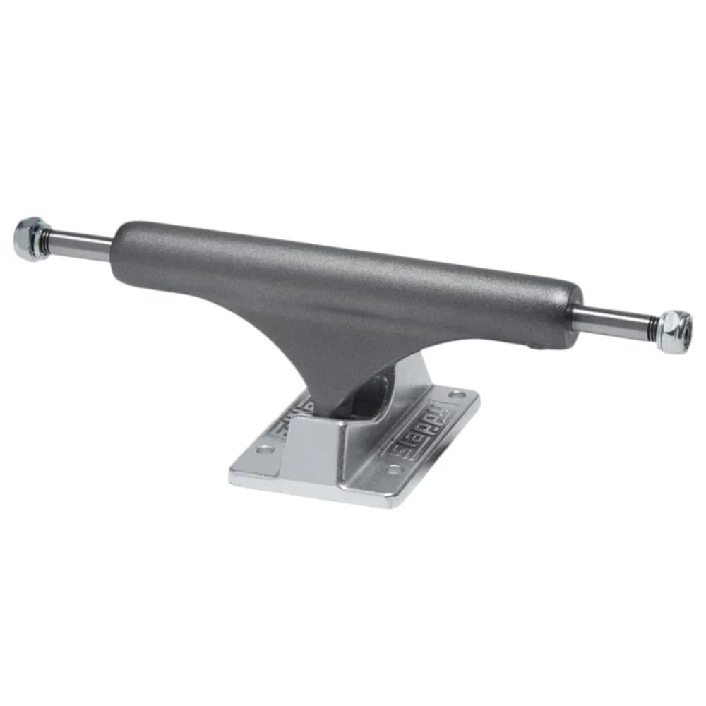 Slappy ST1 Ultra Low Inverted Kingpin Hollow Lights Skateboard Trucks Gunmetal Polished 8.5"