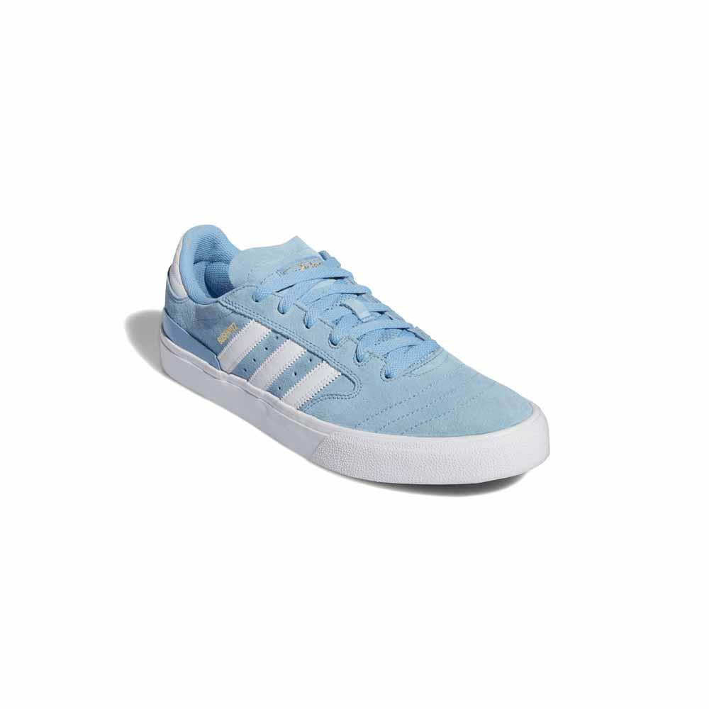 Adidas Skateboarding Busenitz Vulc 11 Cloud White Gold Metallic Skate Shoes