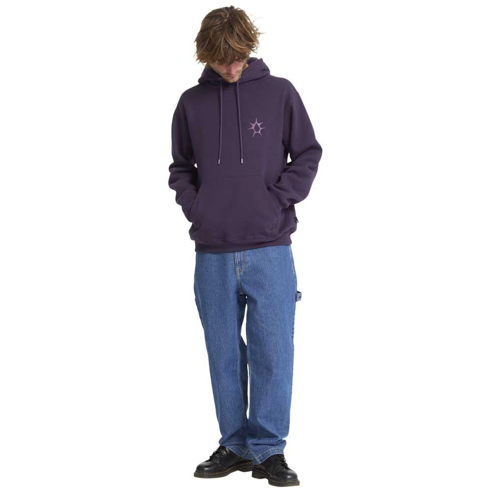 Volcom Watanite Pullover Hooded Sweatshirt Dark Purple