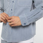 Dickies 247 Work Shirt Garment Dyed Retro Indigo