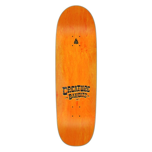 Creature Skateboard Deck Team Bandits Yellow 9.25"