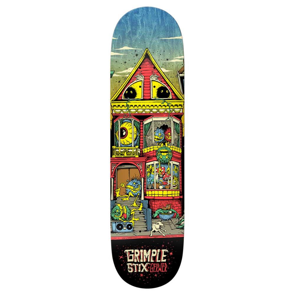 Anti Hero Skateboards Gerwer Grimple Stix Victorians Skateboard Deck Multi 8.25"