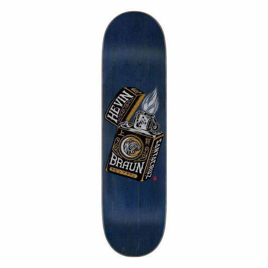 Santa Cruz VX Skateboard Deck Braun Mako Lighter Blue/Multi 8.25"