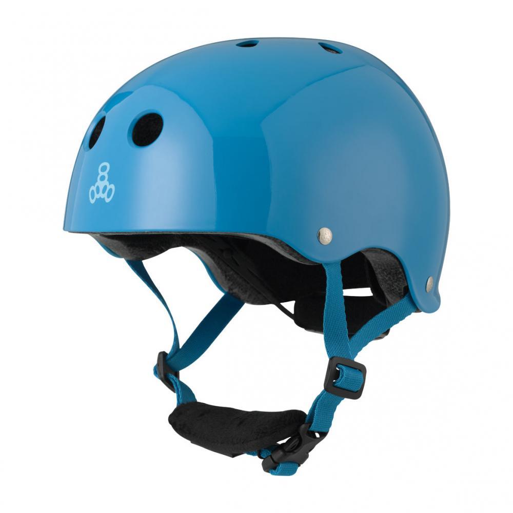 Triple Eight Helmet Youth Lil 8 Glossy Blue YOUTH