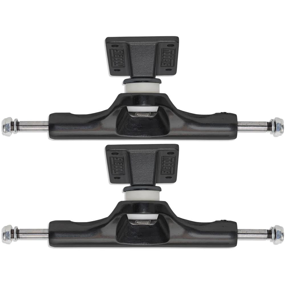 Slappy ST1 Inverted Hollow Lights Ultra Low Kingpin Truck Matte Black Gold 8.25"