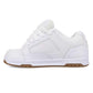 DC Coiler White Black Gum Skate Shoes