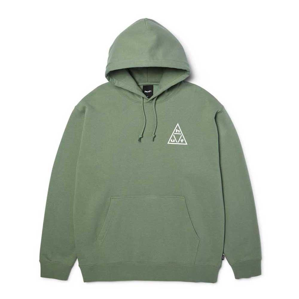 Huf Triple Triangle Pullover Hooded Sweatshirt Mint White