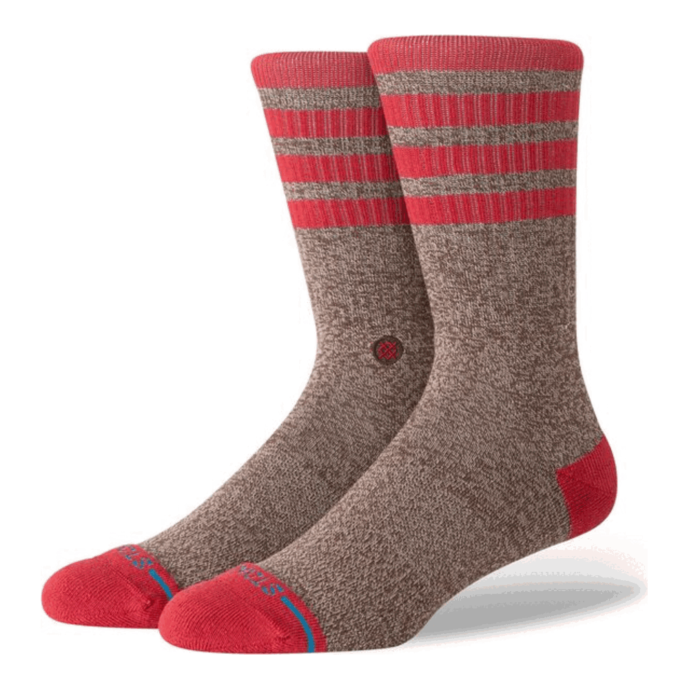 Stance Sock Monkey Crew Socks Brown Large Uk7-11