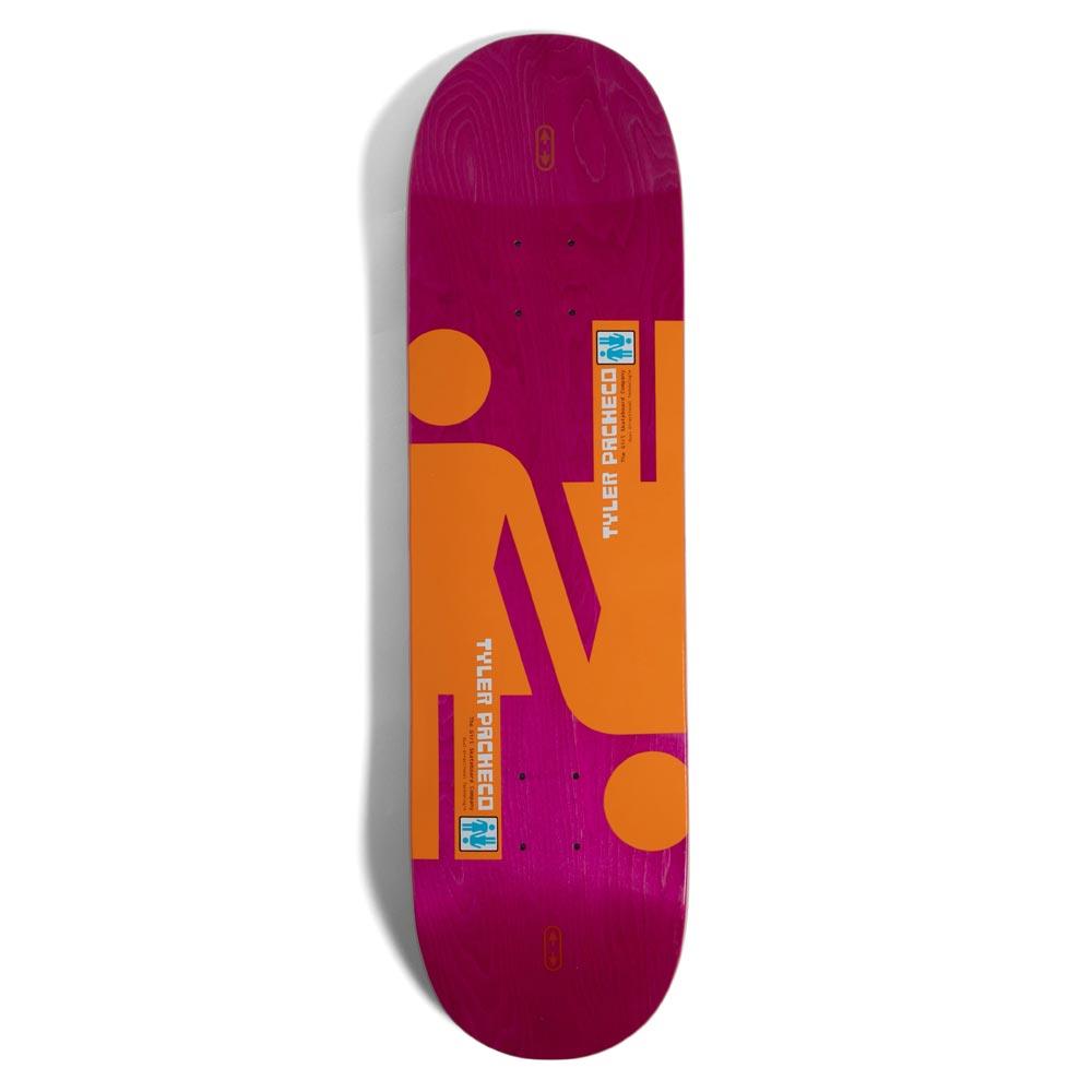 Girl Skateboard Deck Double OG Twin Tip Tyler Pachecho Pink 8.5"