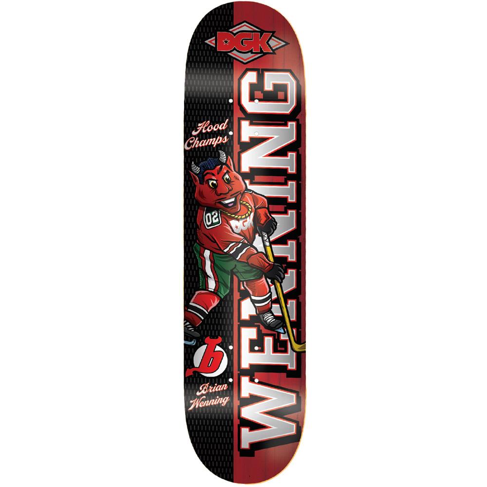 DGK Brian Wenning Street Soldier Skateboard Deck Multi 8.25"