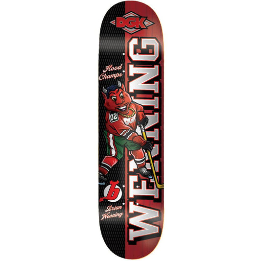 DGK Brian Wenning Street Soldier Skateboard Deck Multi 8.25"