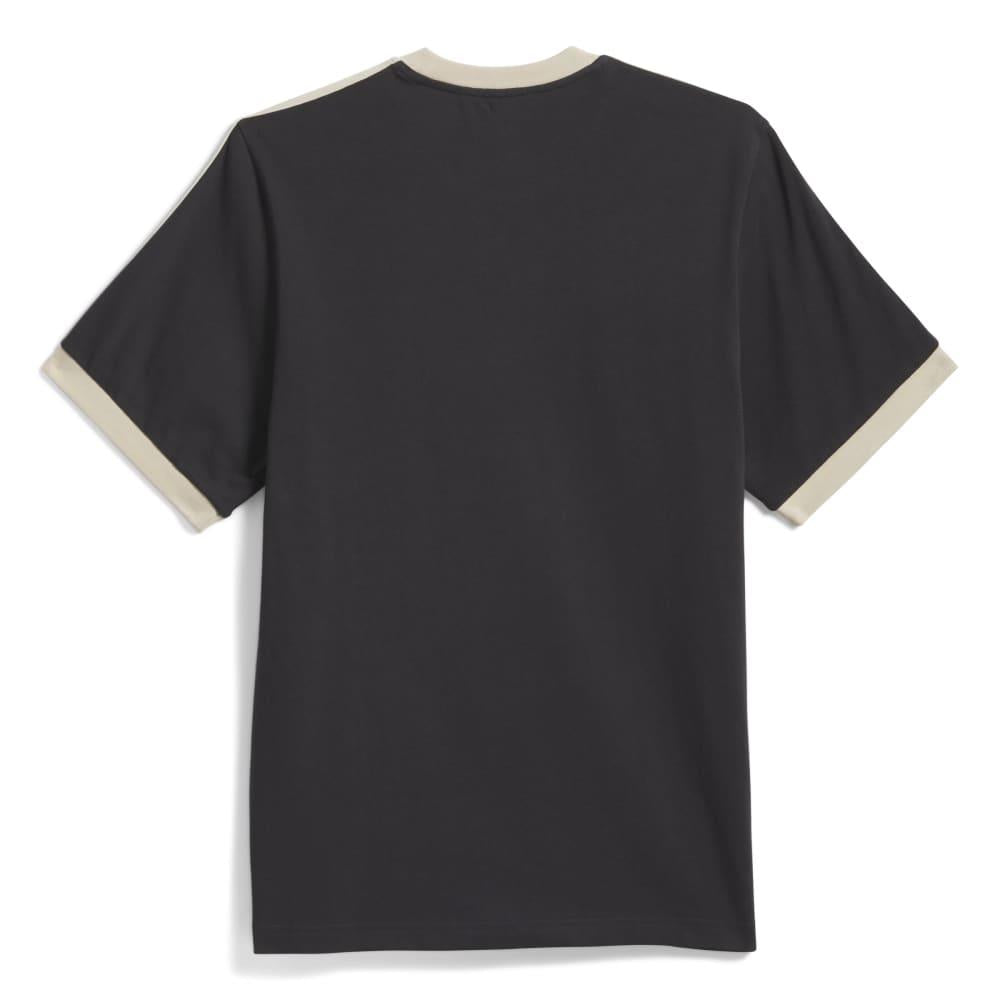 Adidas Skateboarding Ringer T-Shirt Black Khaki Three