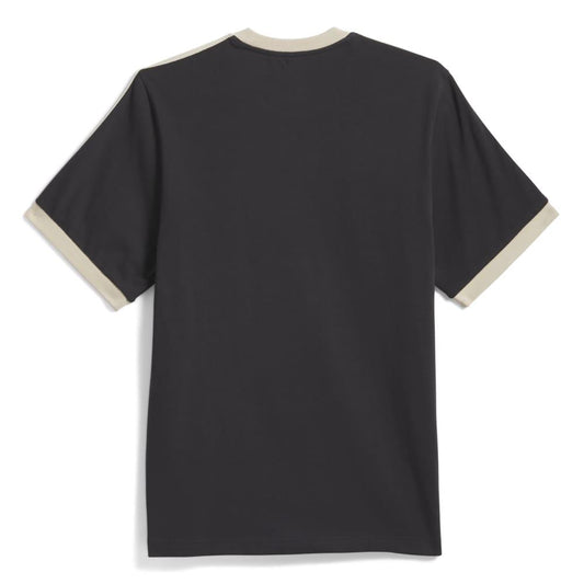 Adidas Skateboarding Ringer T-Shirt Black Khaki Three