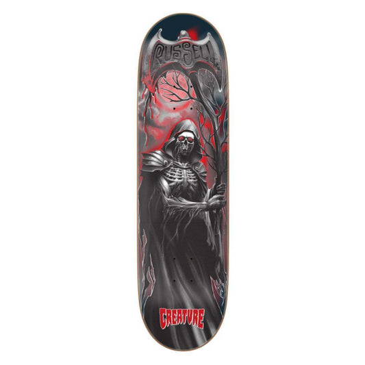 Creature Skateboard Skateboard Deck Russell Metal Xx Pro Red 8.6"