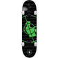 Element X Public Enemy PEXE Stencil Complete Skateboard Black 8.25"