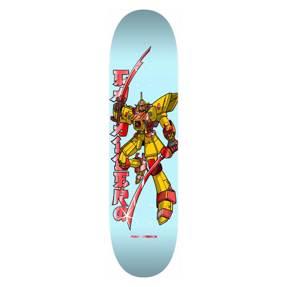 Powell Peralta Steve Caballero Gundam Skateboard Deck Blue Red Foil 8.5"