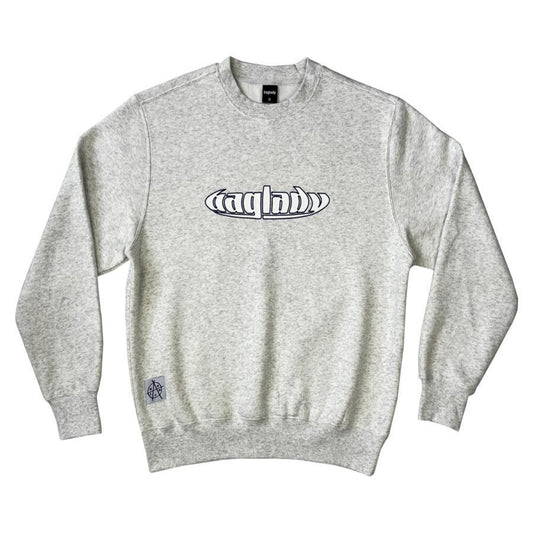 Bag Lady Supplies Ash Warp Crewneck Sweatshirt