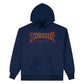Thrasher Cracked By ExTeenager Hooded Sweatshirt Navy