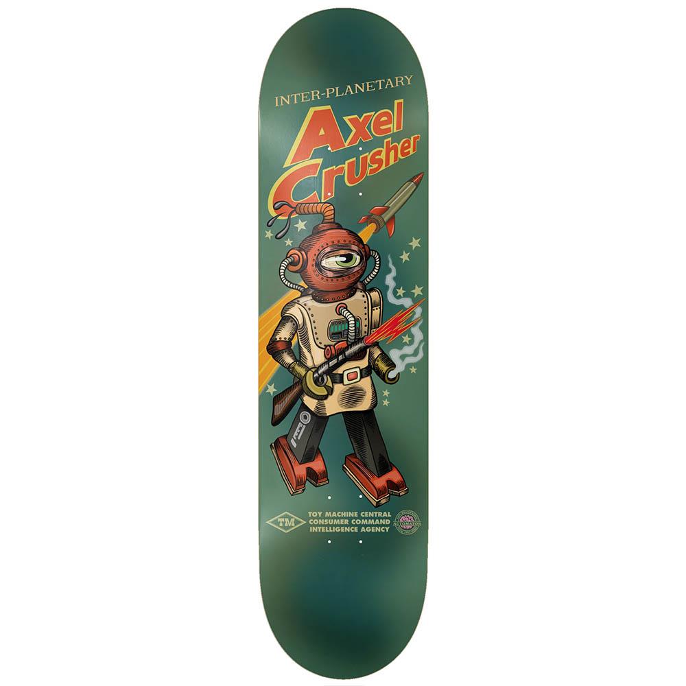 Toy Machine Axel Cruysberghs Robot Skateboard Deck 8"