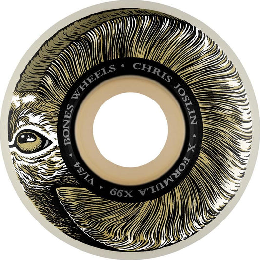 BONES X-Formula Joslin Rampage V1 Standard Skateboard Wheels 54mm 99A