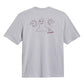 Adidas Skateboarding Gonz Not Amused T-Shirt Halo Silver Shadow Red