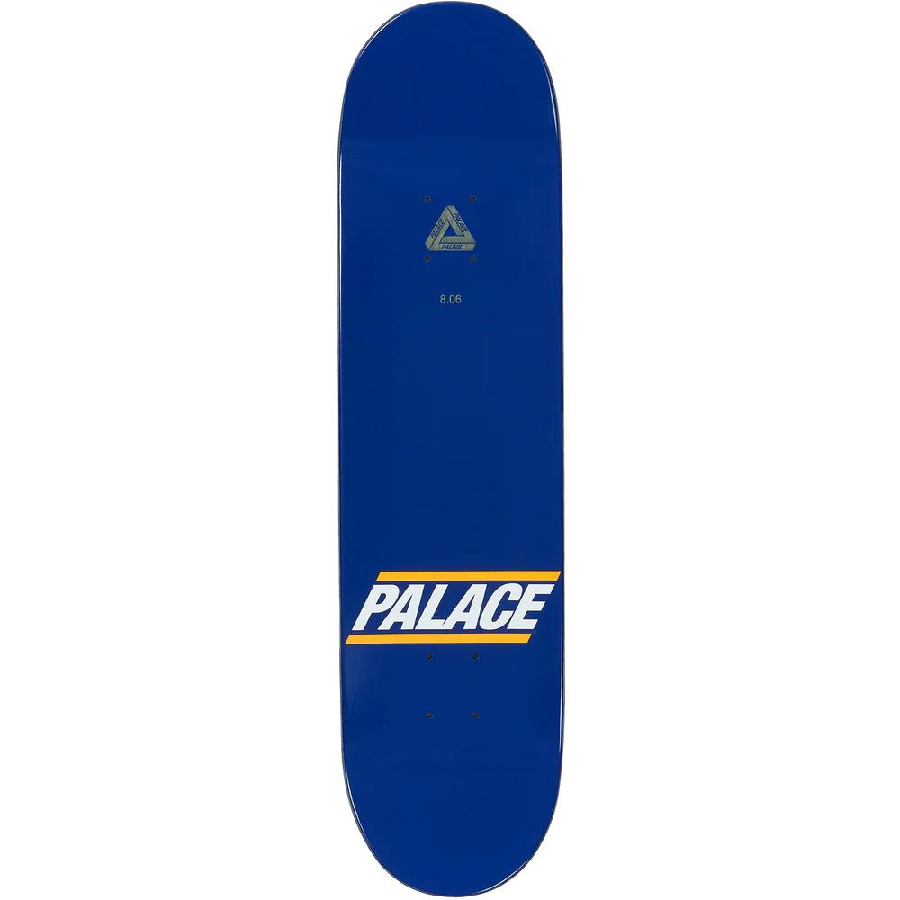 Palace Skateboards Rory Milanes S41 Holiday 25 Pro Navy Skateboard Deck 8.06"